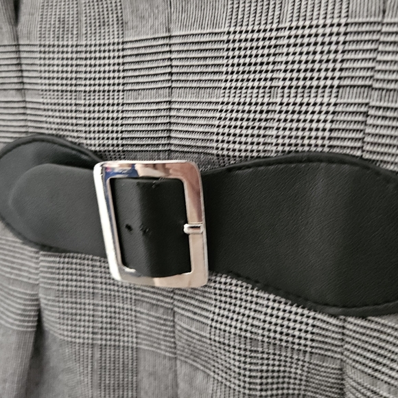 Anne Klein Stretch Herringbone Design Women's sz 10 Jacket Blazer - Picture 14 of 15